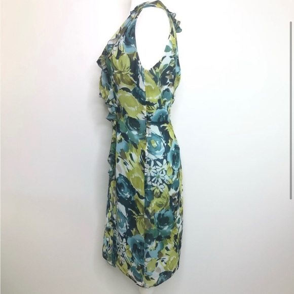 Pendleton Floral Dress - Blue and Green - Picture 2 of 9